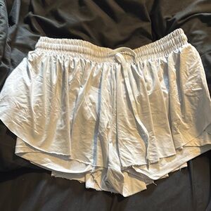 Women's White Shorts